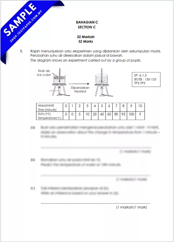 Sumber UPSA Sains Tahun 5 2025/2026 Terkini Dengan JSU Tambahan
