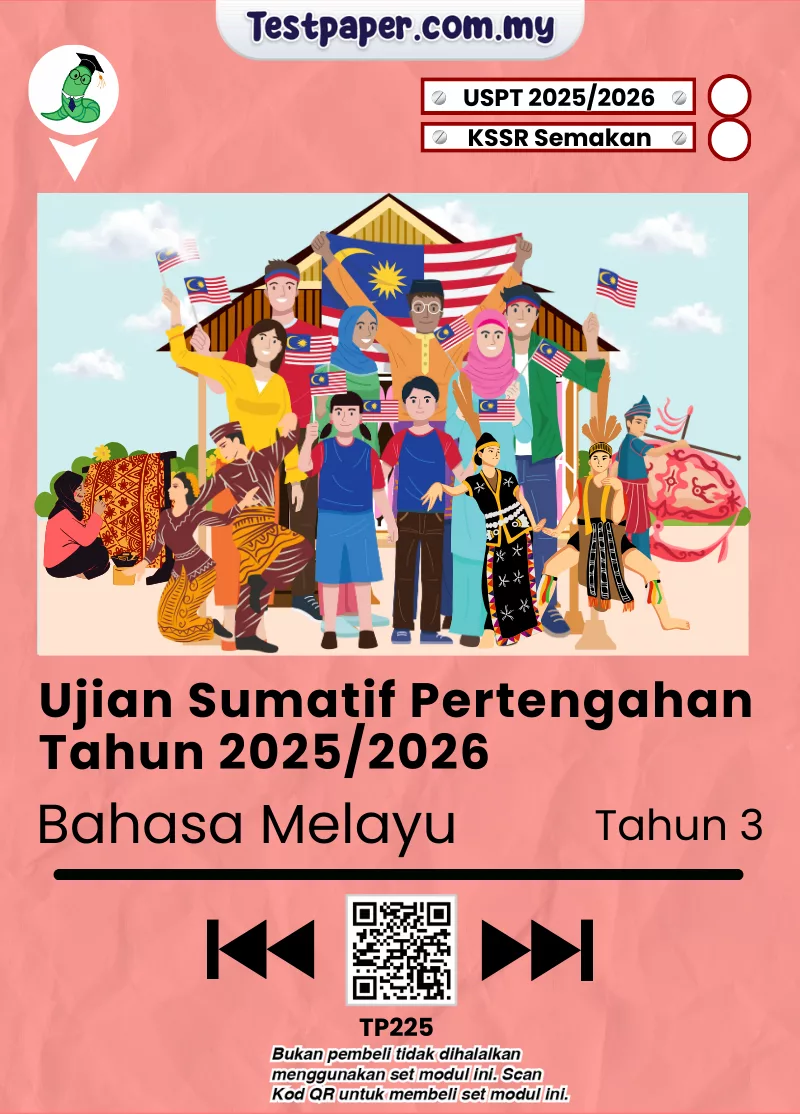 Dapatkan Soalan Pertengahan Tahun BM Tahun 3 2025/2026 Dalam PDF dan Word