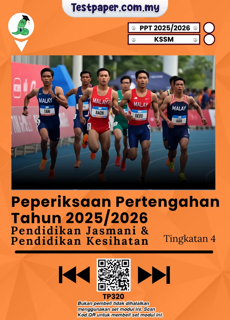 Dokumen Ujian Tingkatan 4 PJK Pertengahan Tahun 2025/2026 Dengan 2 Format