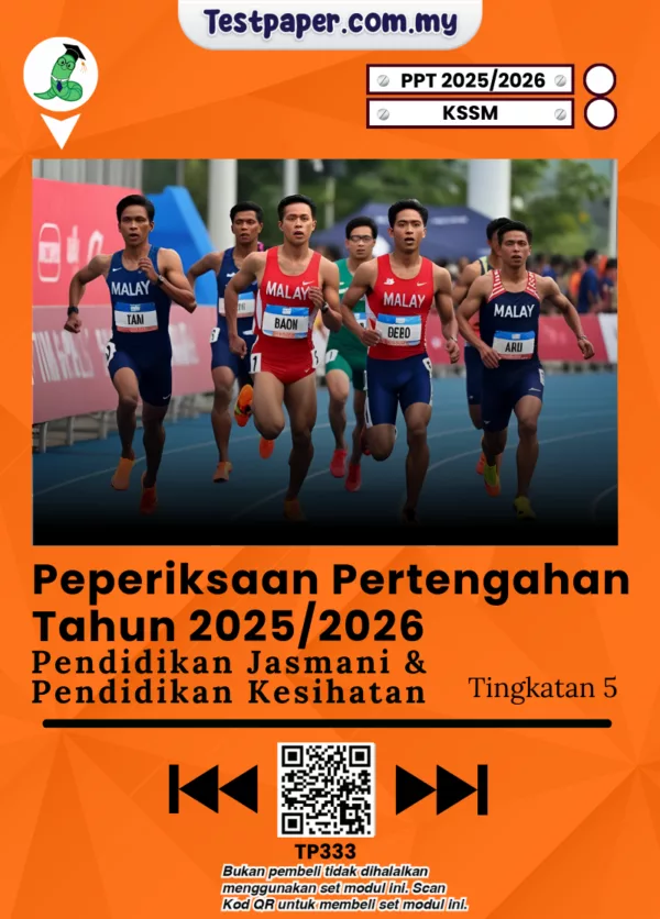 Download Ujian Tingkatan 5 PJK Pertengahan Tahun 2025/2026 Dalam Word dan PDF