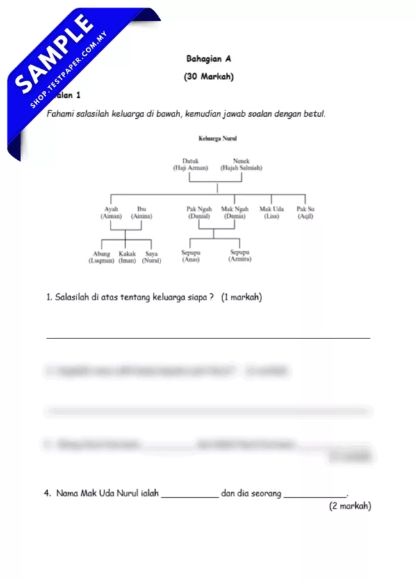 Modul Ujian BMK Tingkatan 1 PPKI 2025-2026 Pertengahan Tahun Dalam PDF dan Word
