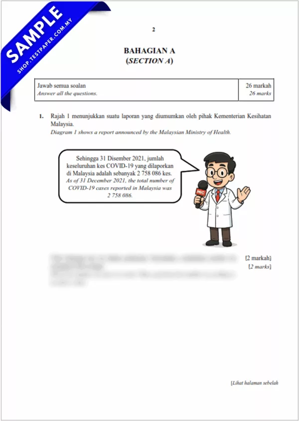 Dapatkan Soalan Matematik UPSA Tahun 6 2025-2026 Pertengahan Tahun Word dan PDF