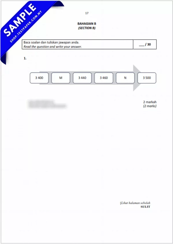 Bahan Soalan PBD Pertengahan Tahun Matematik Tahun 3 2025-2026 USPT Dengan Gabungan PDF dan Word