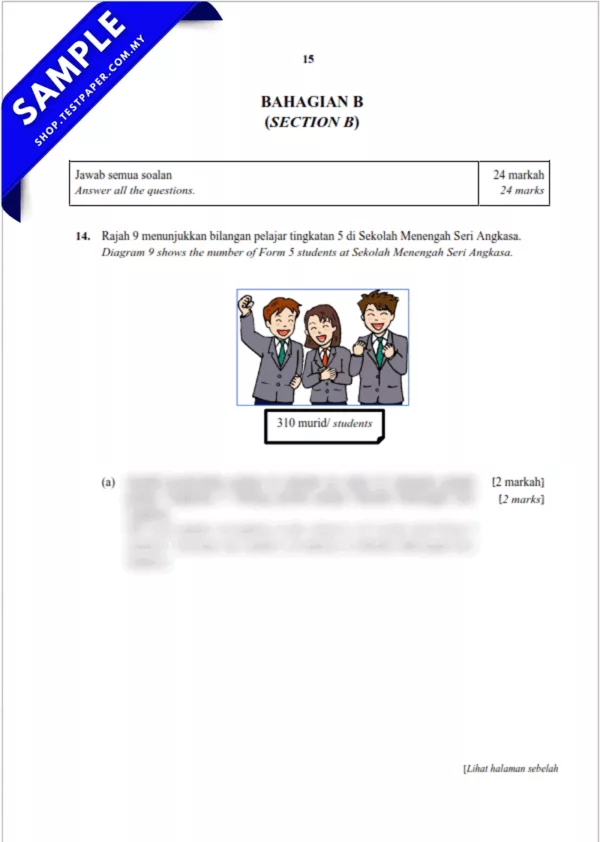 Koleksi Soalan UPSA Matematik Tahun 5 2025-2026 Pertengahan Tahun Dengan Word Serta PDF