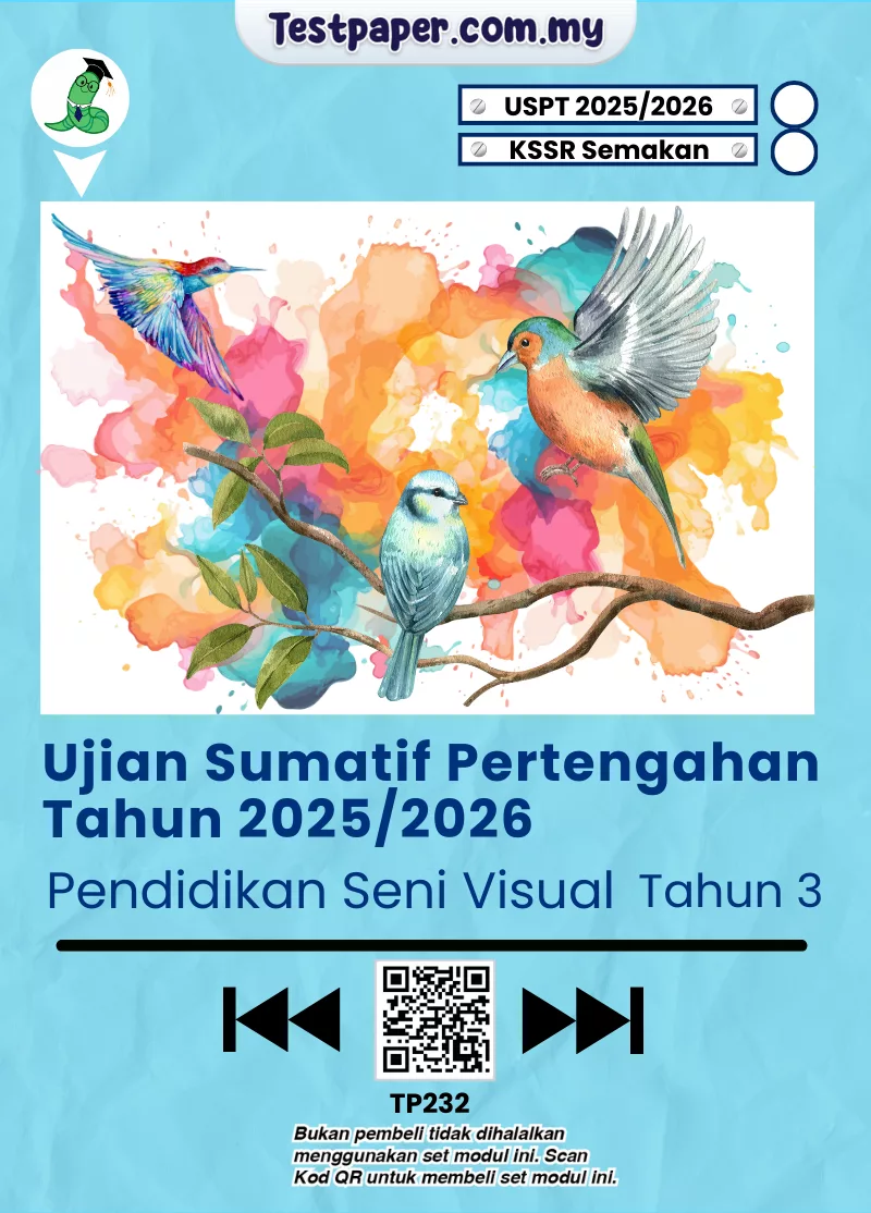 Bahan Ujian PSV Tahun 3 Pertengahan Tahun 2025-2026 Dengan Dokumen JSU