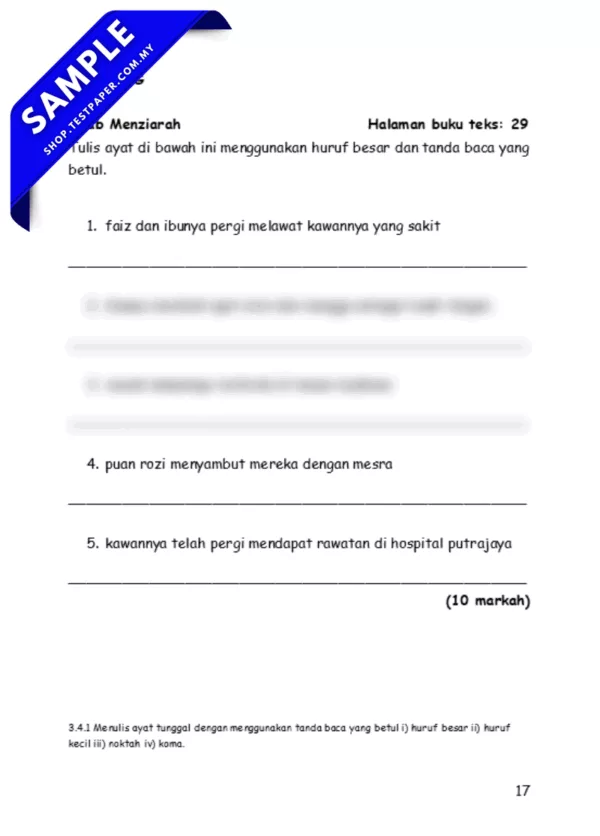 Soalan BM PPKI Tahun 4 Pertengahan Tahun 2025-2026 Disediakan Dokumen Word dan PDF