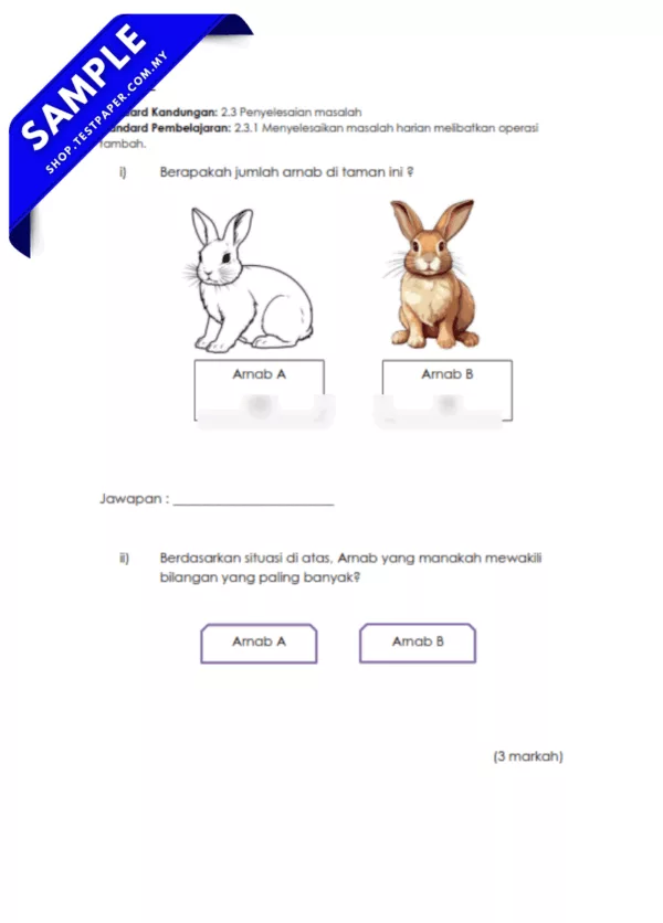 Rujukan UPSA Matematik PPKI Tahun 4 2025-2026 Pertengahan Tahun Dengan Word dan PDF
