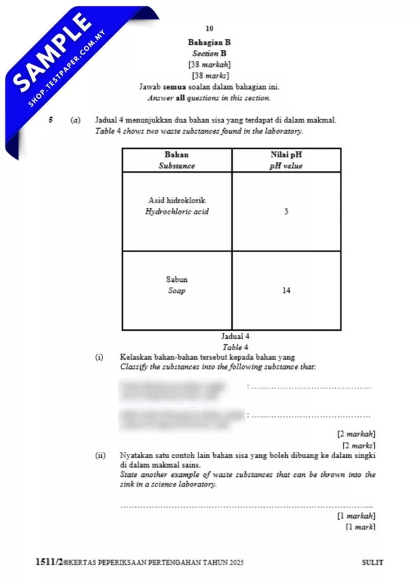 Dokumen Word Soalan Sains Tingkatan 4 2025-2026 Guru Pertengahan Tahun