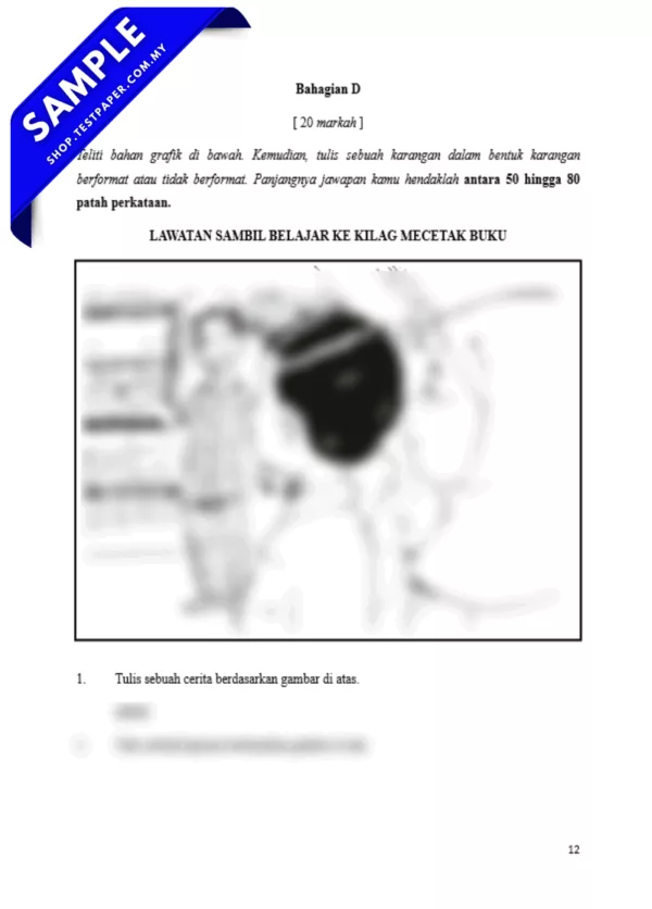 Download Bahan Ujian BM UPSA Tahun 6 2025-2026 Ada Disediakan Dengan JSU