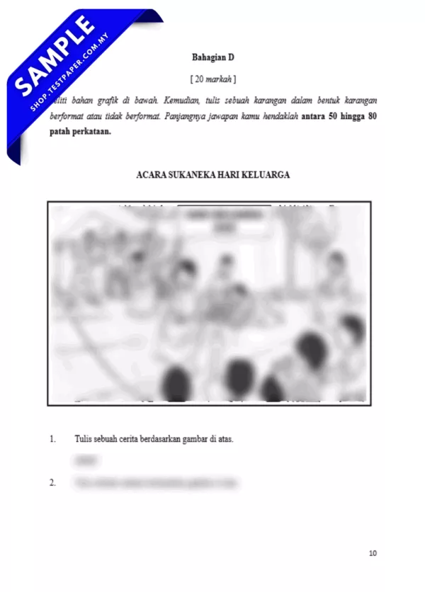 Modul Ujian BM UPSA Tahun 5 2025-2026 Gabungan Word dan PDF Serta JSU