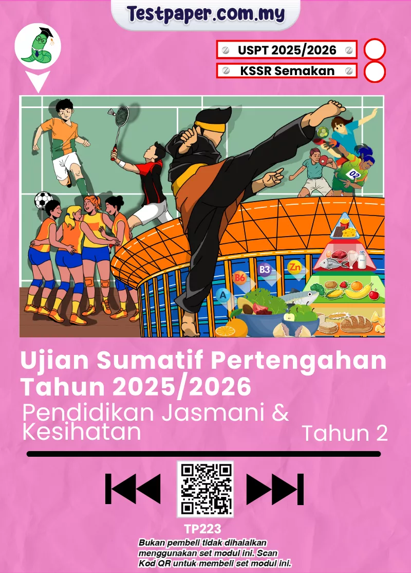 Ujian Pertengahan Tahun PJPK Tahun 2 2025-2026 Dengan JSU Terkini