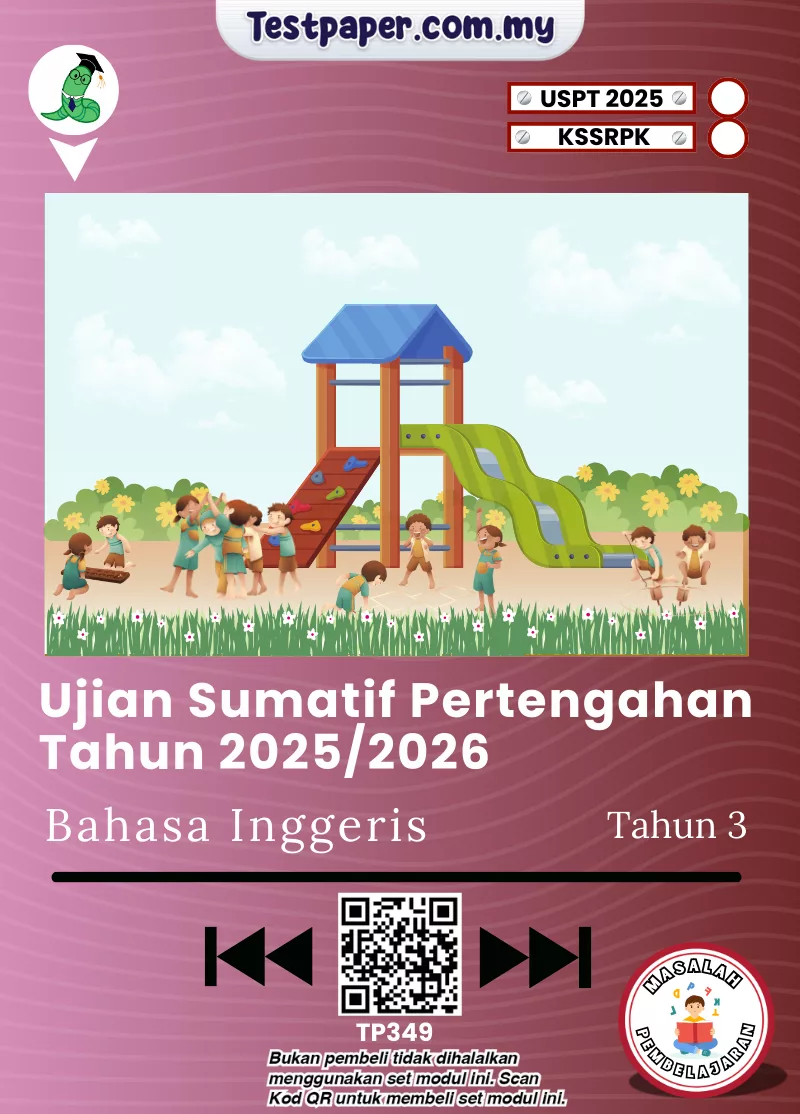 Koleksi Soalan BI PPKI Tahun 3 Pertengahan Tahun 2025-2026 USPT Dengan Pilihan Word dan PDF