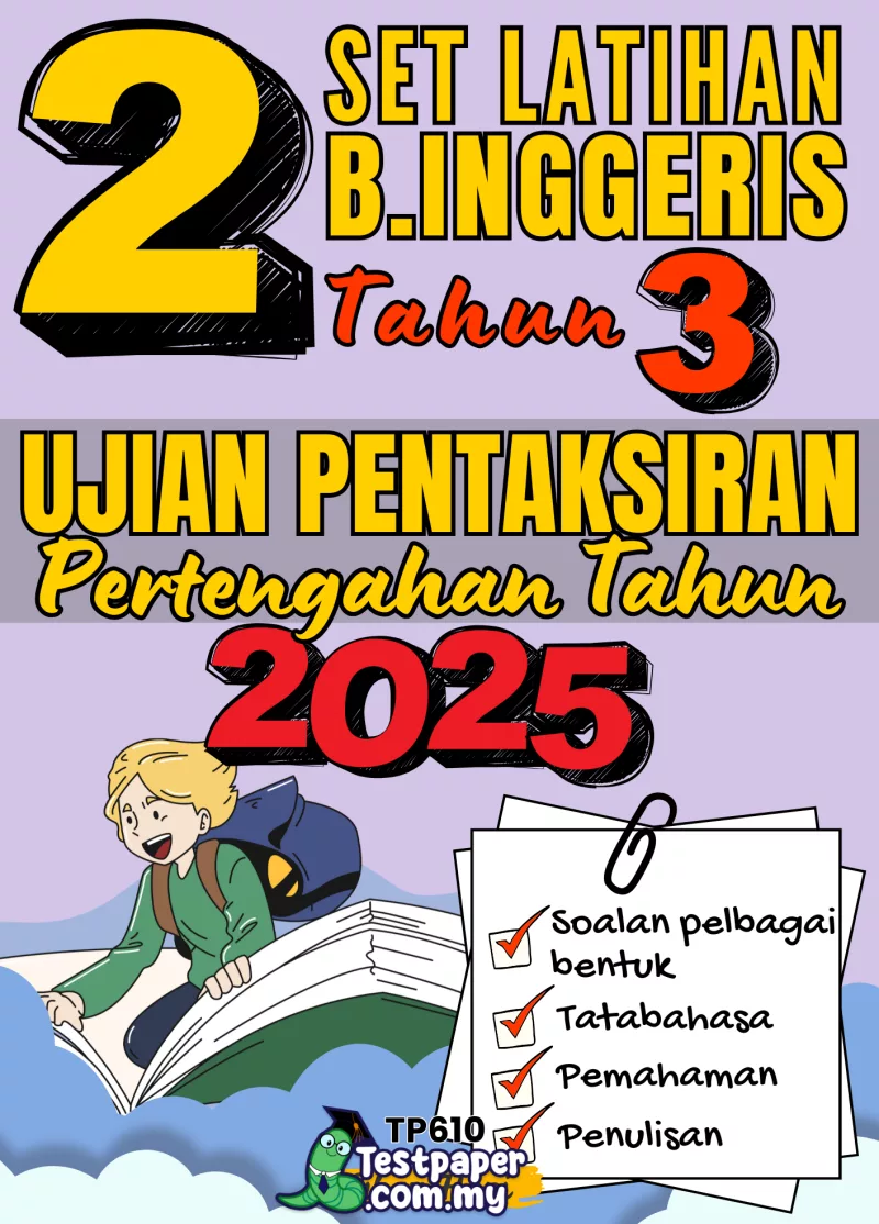 Bahan Ujian PBD BI Tahun 3 Pertengahan Tahun 2025-2026 Bersama PDF