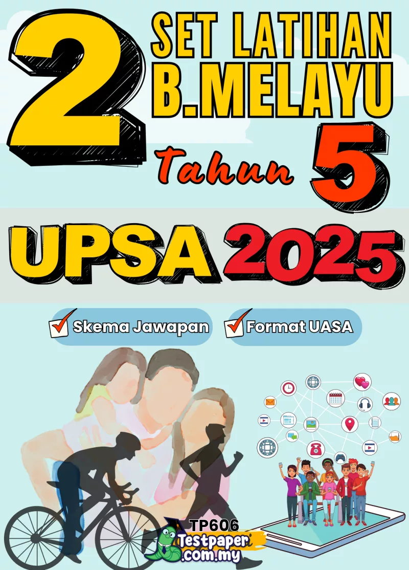 Rujukan Soalan BM Tahun 5 UPSA 2025-2026 Dalam Word Khas Pertengahan Tahun