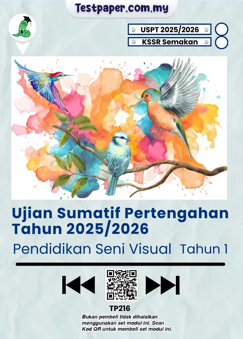 Himpunan Ujian PSV Tahun 1 Pertengahan Tahun 2025-2026 USPT Dengan Dokumen JSU