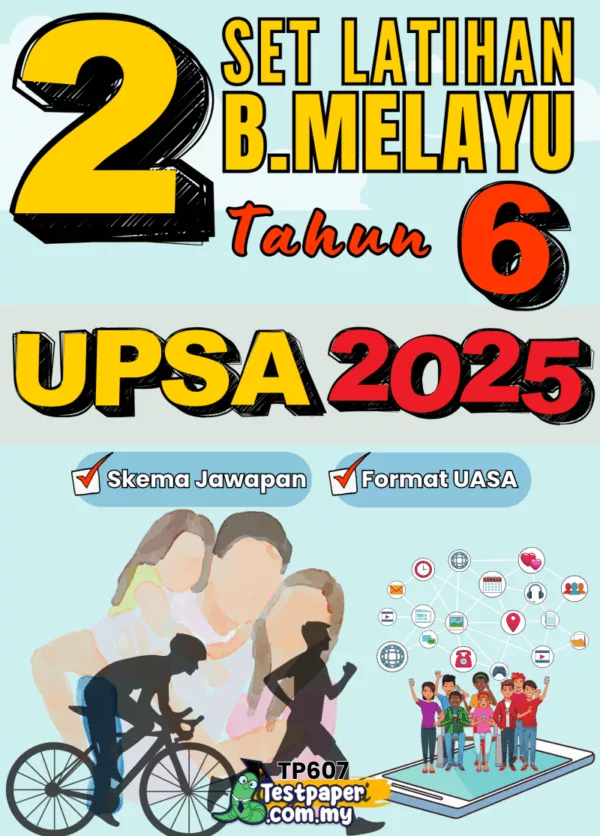 Modul Soalan UPSA BM SJKC Tahun 6 2025-2026 yang Ada Dalam PDF