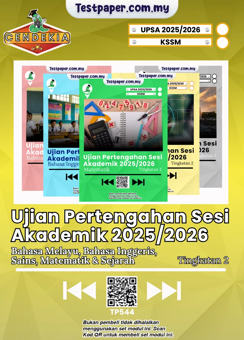 Himpunan Ujian Pertengahan Tahun Tingkatan 2 2025-2026 Dengan Dokumen JSU Terkini
