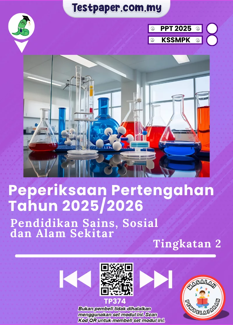 Sumber Soalan Sains Sosial Tingkatan 2 PPKI 2025-2026 Terkini Bagi Pertengahan Tahun Ada JSU