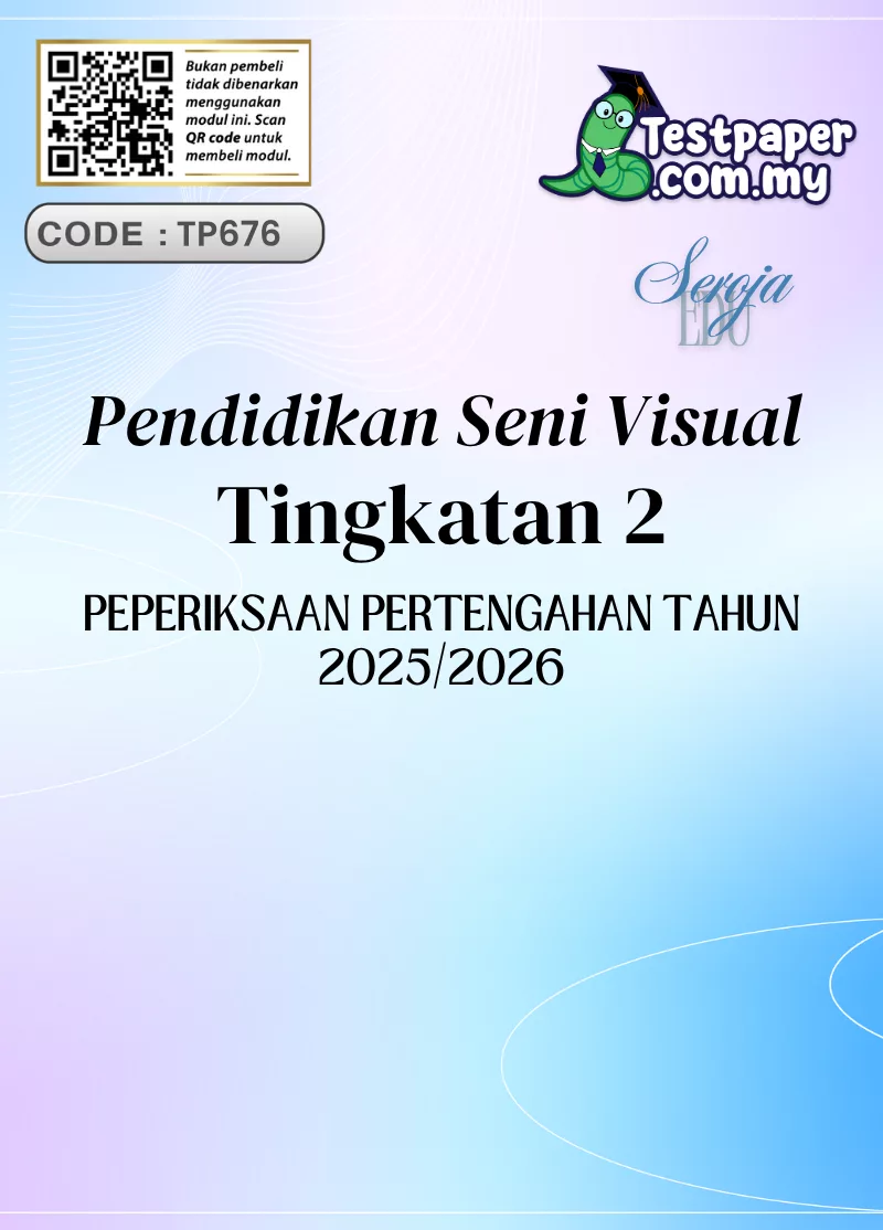 Dokumen Word Ujian PPT PSV Tingkatan 2 2025 Terkini Mengikut Silibus