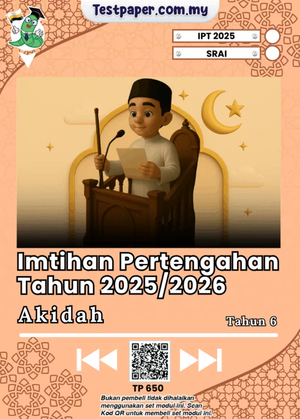 Sumber Soalan SRAI Perak Akidah Tahun 6 2025 Pertengahan Tahun Format Word dan PDF