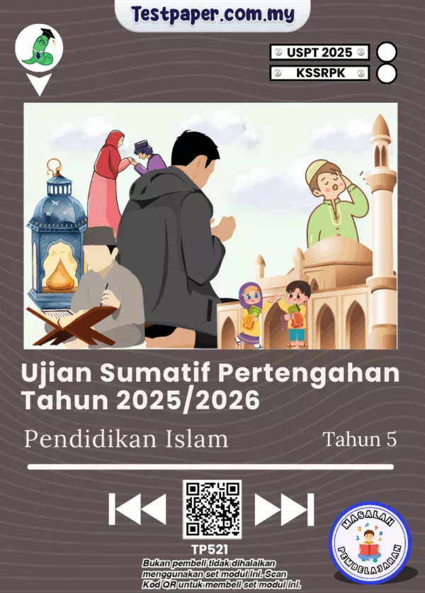 Modul Soalan Pendidikan Islam Tahun 5 PPKI Pertengahan Tahun 2025-2026 Ada PDF dan Word