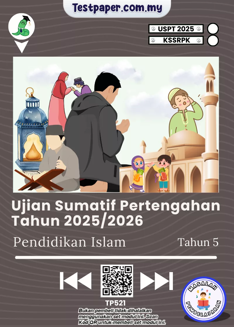 Modul Soalan Pendidikan Islam Tahun 5 PPKI Pertengahan Tahun 2025-2026 Ada PDF dan Word