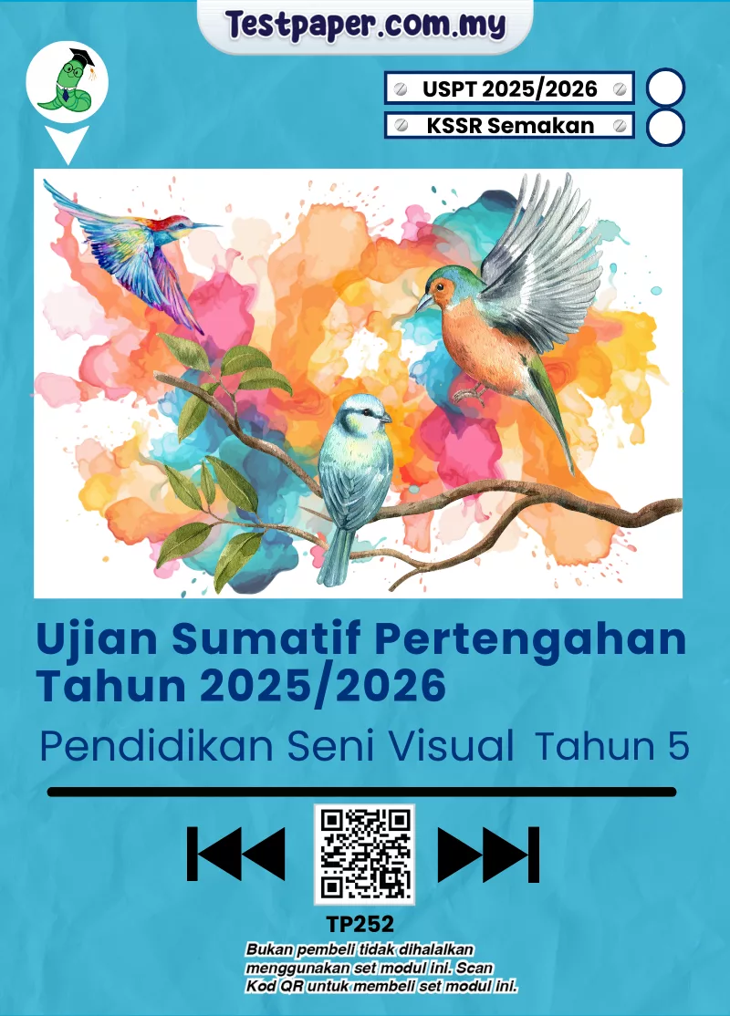 Koleksi Ujian PSV Tahun 5 Pertengahan Tahun 2025-2026 USPT Ada JSU Berserta Word