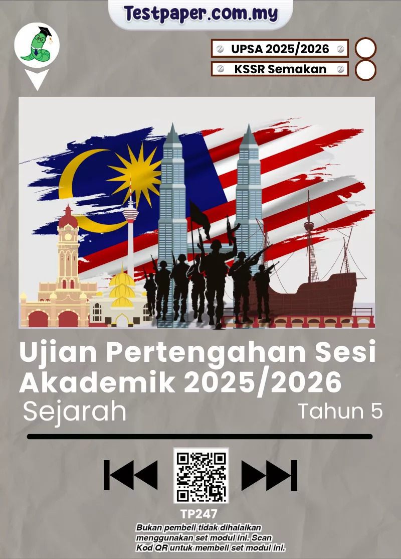 Rujukan UPSA Sejarah Tahun 5 2025-2026 Pertengahan Tahun Ada Dokumen JSU