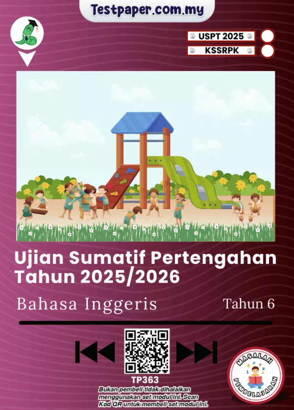 Koleksi Ujian Bahasa Inggeris PPKI Tahun 6 2025-2026 Pertengahan Tahun Ada Dalam PDF Serta Word