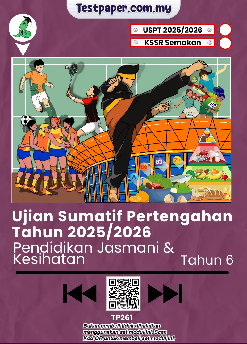 Sumber Soalan PJPK Tahun 6 Pertengahan Tahun 2025-2026 Ada JSU Serta PDF dan Word