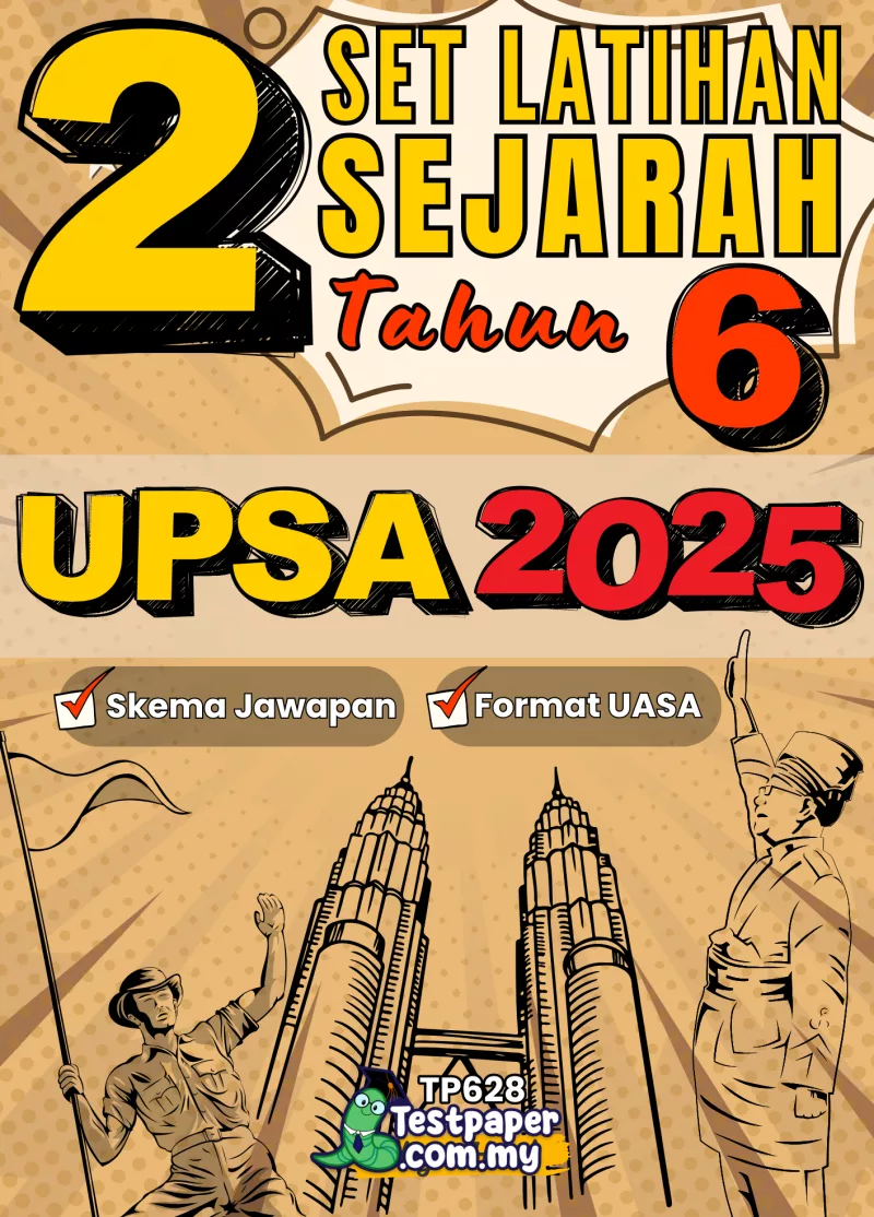 Sumber Soalan Sejarah Tahun 6 UPSA 2025-2026 Dalam Bentuk PDF dan Word