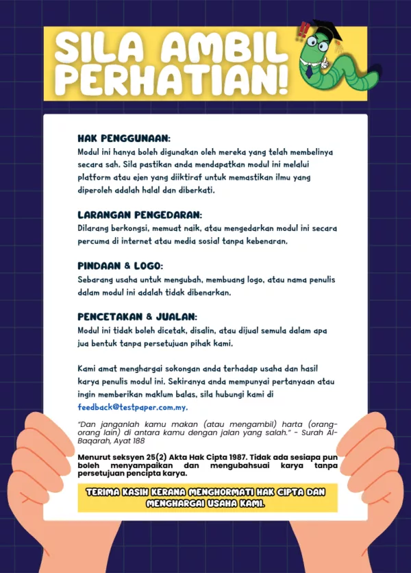 Rujukan Ujian UPSA BM Tahun 6 2025-2026 Disediakan Dalam PDF