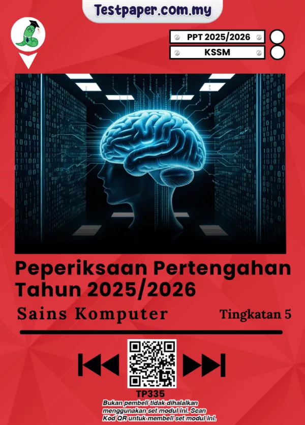 Soalan UPSA Sains Komputer Tingkatan 5 2025-2026 Dalam JSU-PDF dan Word