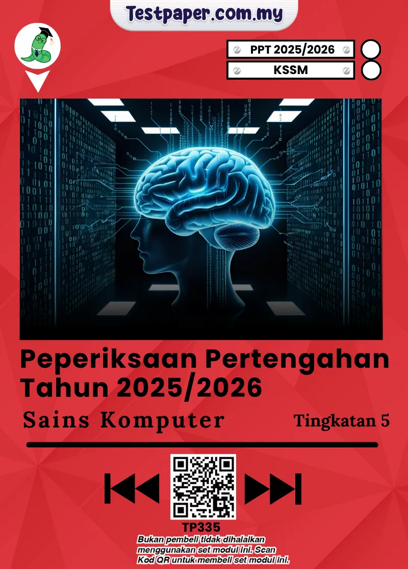 Soalan UPSA Sains Komputer Tingkatan 5 2025-2026 Dalam JSU-PDF dan Word