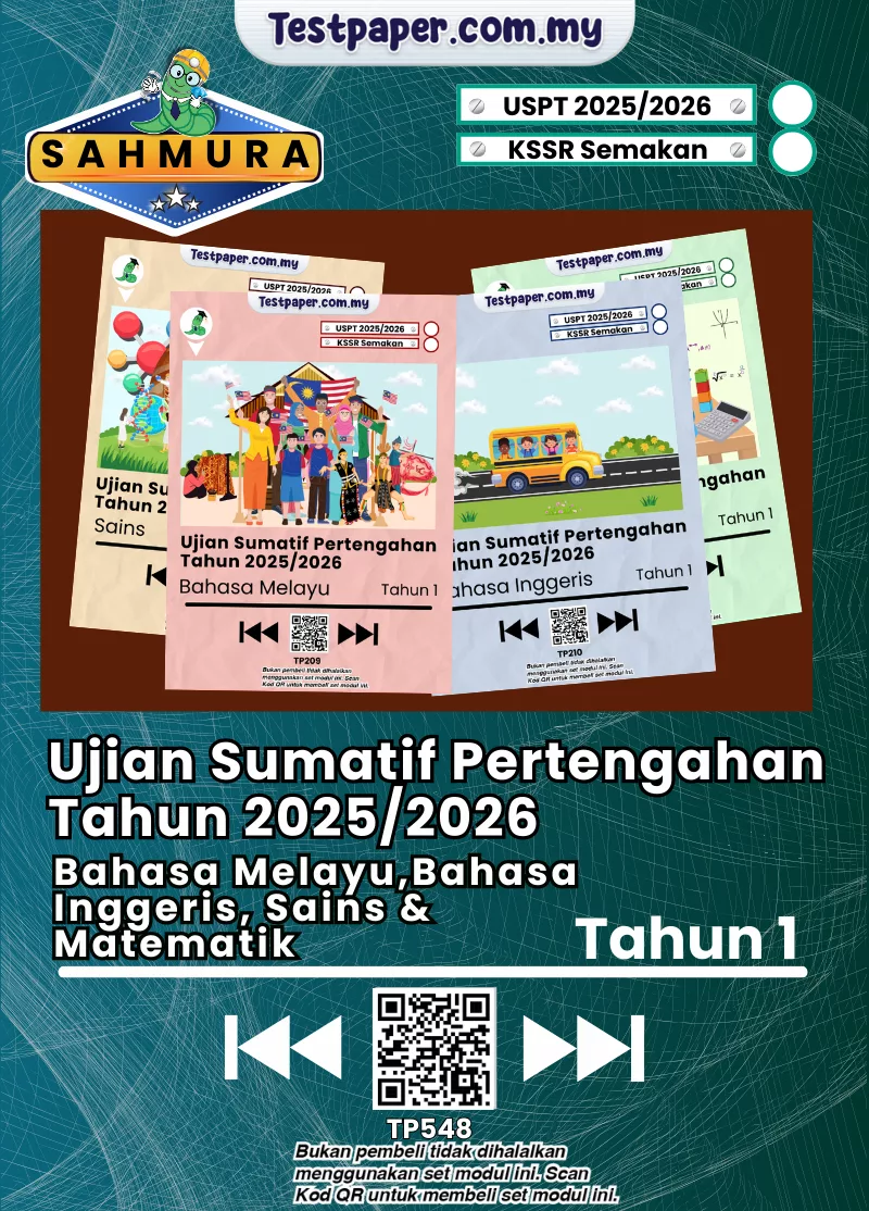 Koleksi Soalan Tahun 1 Pertengahan Tahun 2025-2026 yang Disediakan Pilihan PDF dan Word Serta JSU
