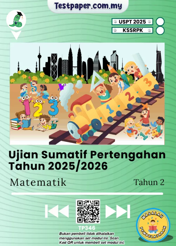 Modul Ujian Pertengahan Tahun Matematik PPKI Tahun 2 2025-2026 Disediakan Word dan PDF