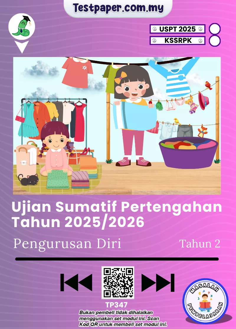 Koleksi Soalan Pengurusan Diri Tahun 2 Pertengahan Tahun 2025-2026 PPKI