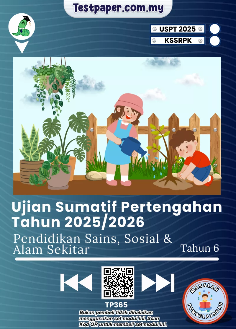 Bahan Soalan Sains Sosial PPKI Tahun 6 2025-2026 Pertengahan Tahun