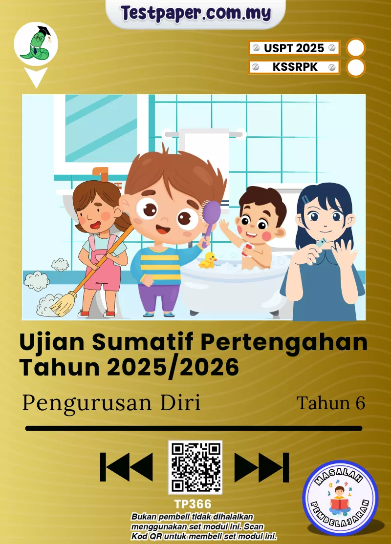 Rujukan Soalan Pengurusan Diri PPKI Tahun 6 2025-2026 Ada Bahan Word dan PDF