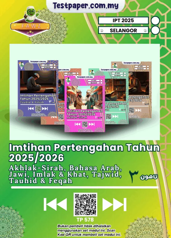 PDF Koleksi Soalan SRA Selangor Tahun 3 2025 untuk Pertengahan Tahun