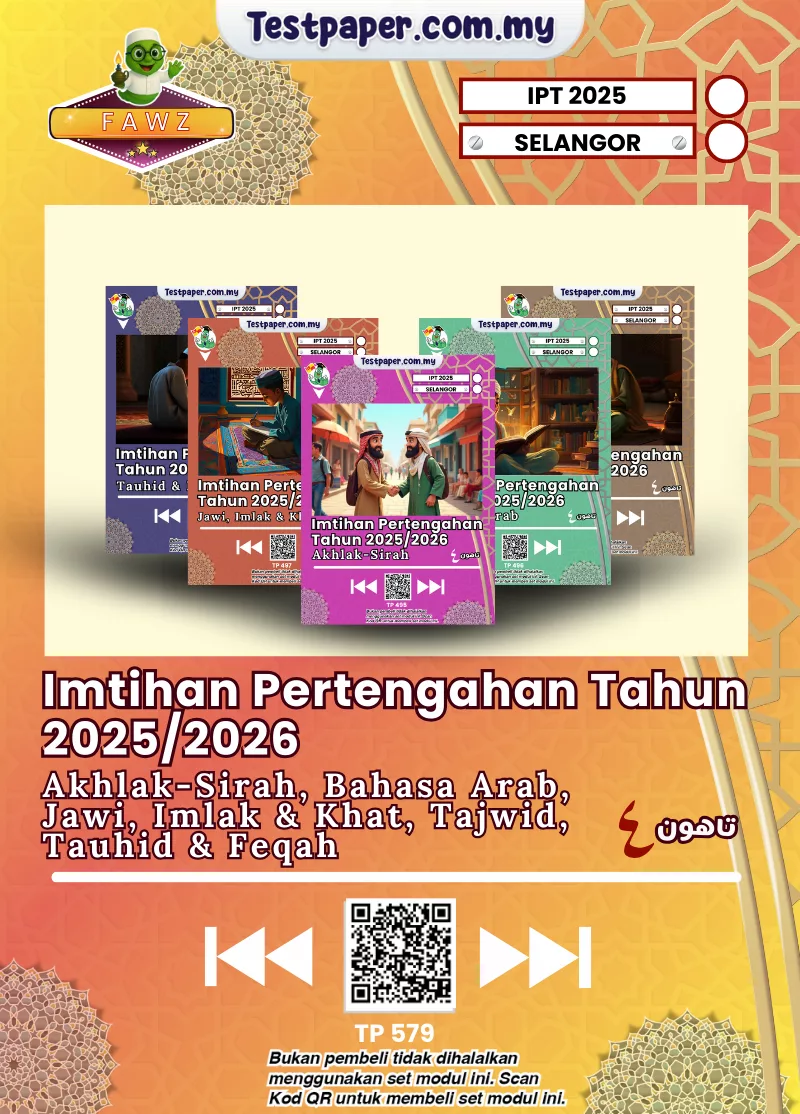 Himpunan Ujian SRA Selangor Tahun 4 2025 untuk Pertengahan Tahun Dalam PDF & Word