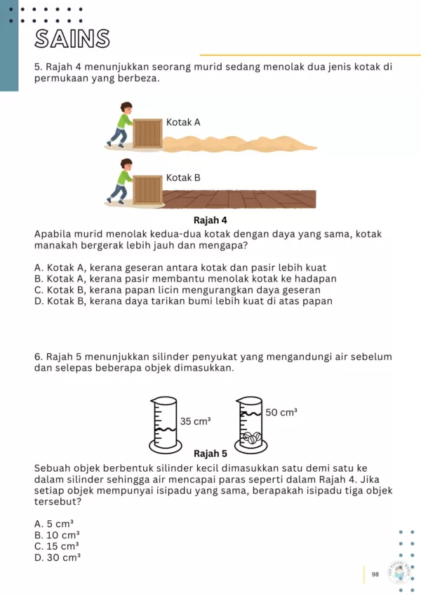 Rujukan Soalan PKSK Tingkatan 1 2025 Terkini