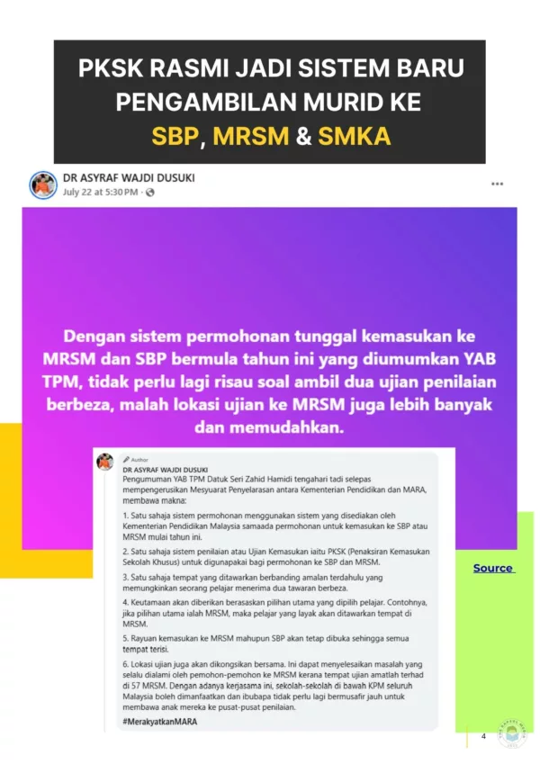 Rujukan Soalan PKSK Tingkatan 1 2025 Terkini