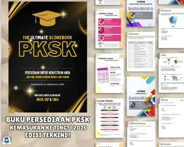Info Soalan Bahagian B PKSK Tahun 6 - Tingkatan 1 Ujian Masuk MRSM , SBP dan SMKA