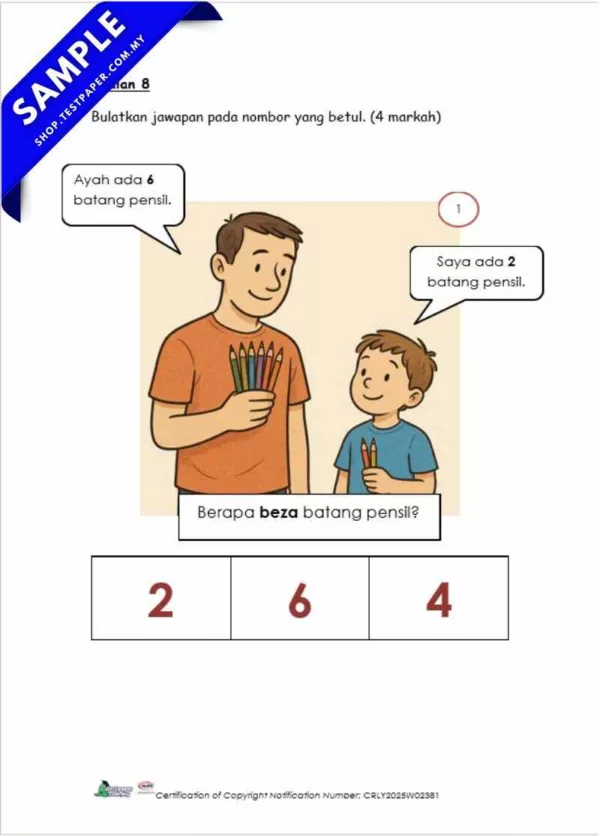 Download Ujian Akhir Matematik PPKI Tahun 1 2025 Dalam Dokumen Word & PDF