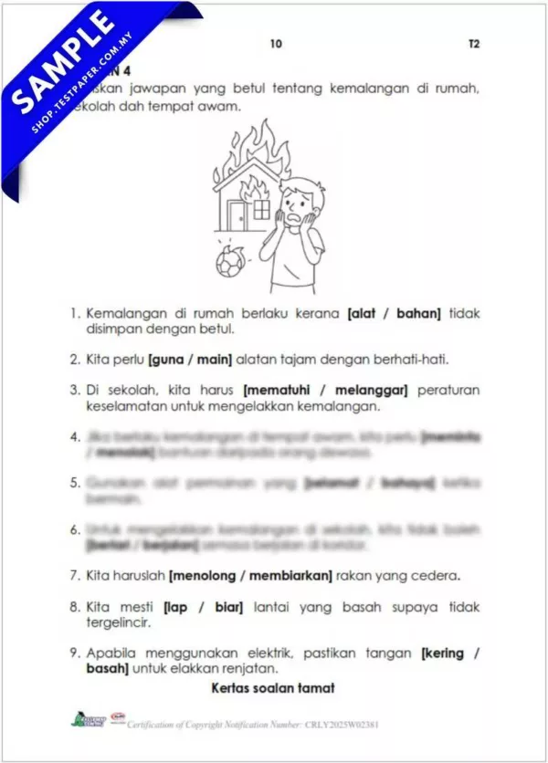 Download Ujian Akhir PJPK Tahun 2 2025 yang Ada Dalam Word, PDF dan JSU