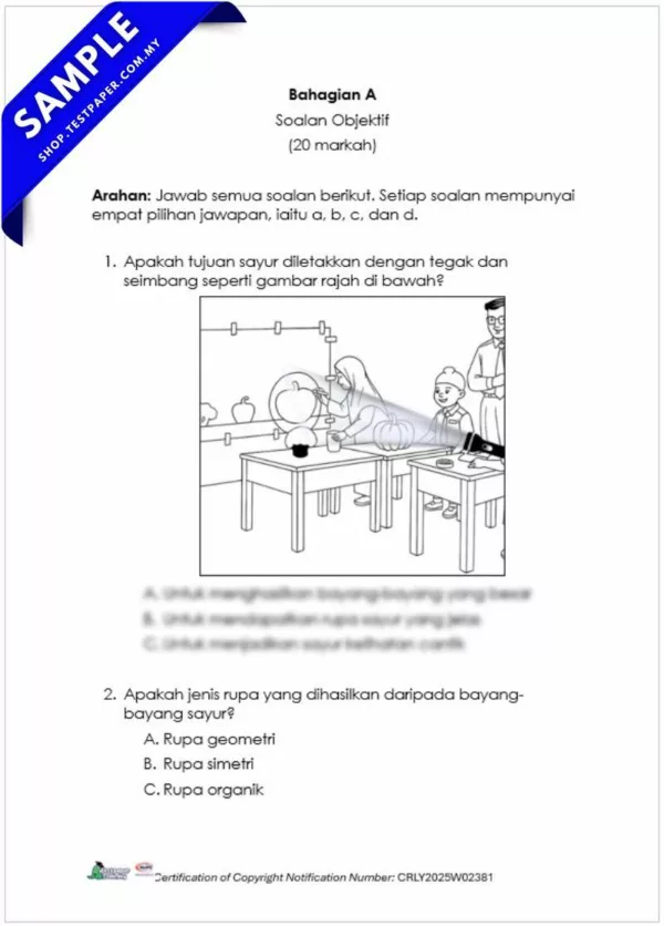 Download Ujian Akhir PSV Tahun 2 2025 Dalam Bentuk Word dan JSU