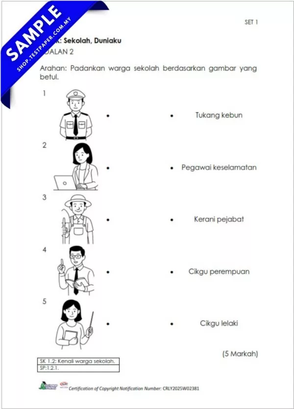 Download Ujian Pengurusan Diri PPKI Akhir Tahun 3 2025 Berserta Dokumen Word Serta PDF