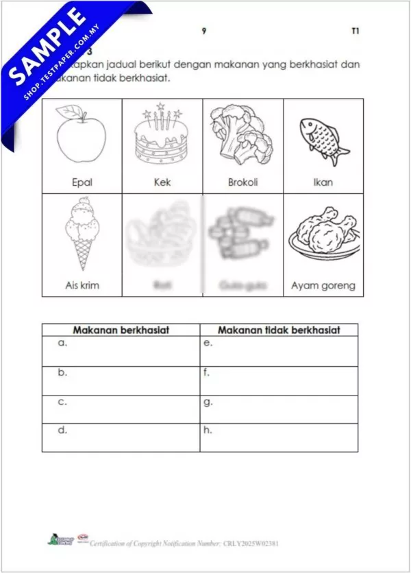 Dapatkan Ujian Akhir PJPK Tahun 1 2025 Dalam Bentuk PDF, Word dan JSU Terbaik