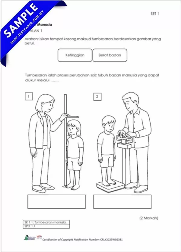 Download Soalan Ujian Sains Sosial PPKI Akhir Tahun 6 UASA 2025 PDF Ibu bapa dan Word Guru